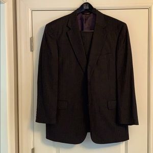 Jos A Bank Signature Gold 100% wool Pinstripe suit